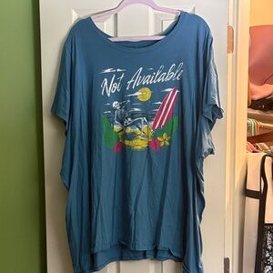 Torrid Vacation Skeleton Tee